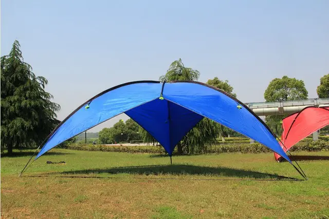 Camel automatic 3 4 people camping tent with skirt have