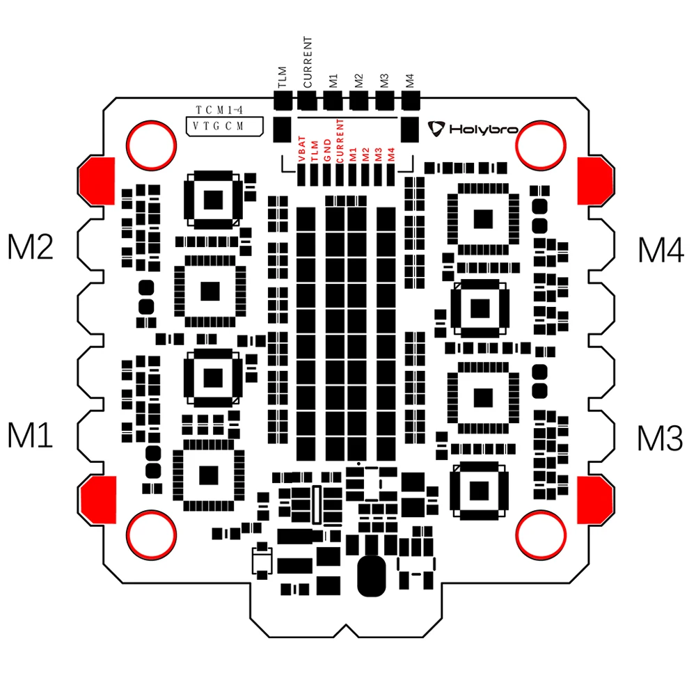 Original Holybro Tekko32 F3 MENTAL 4in1 ESC New BLHELI32  F3 MCU 4~6S For RC Model Multicopter Frame Spare Part