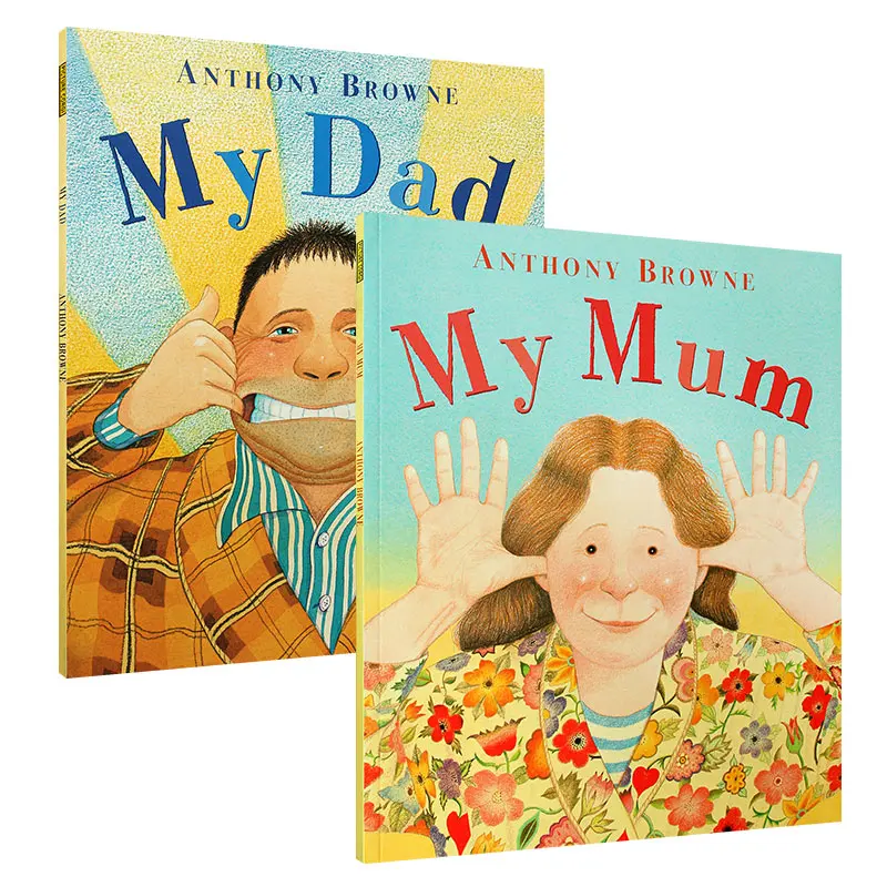 

My Dad and My Mum Anthony Browne English Picture Books Children Kids Learning Educational Books