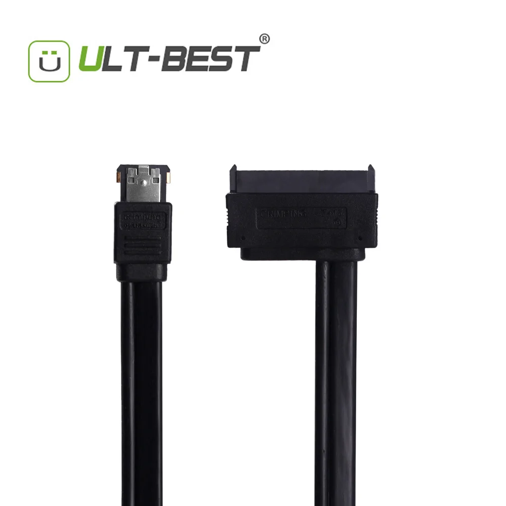 Ugreen Power Esata eSATAp to Sata Cable Dual Power to 22 Pin for 2.5" 3.5" HDD 