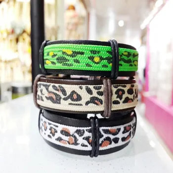 

Wholesale New Europe fashion popular Hip Hop Accessories Graffiti dance Leopard style bracelet 50pc Lot