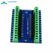 1 шт. Стандартный терминальный адаптер доска для Arduino Nano V3.0 AVR ATMEGA328P ATMEGA328P-AU модуль происхождения
