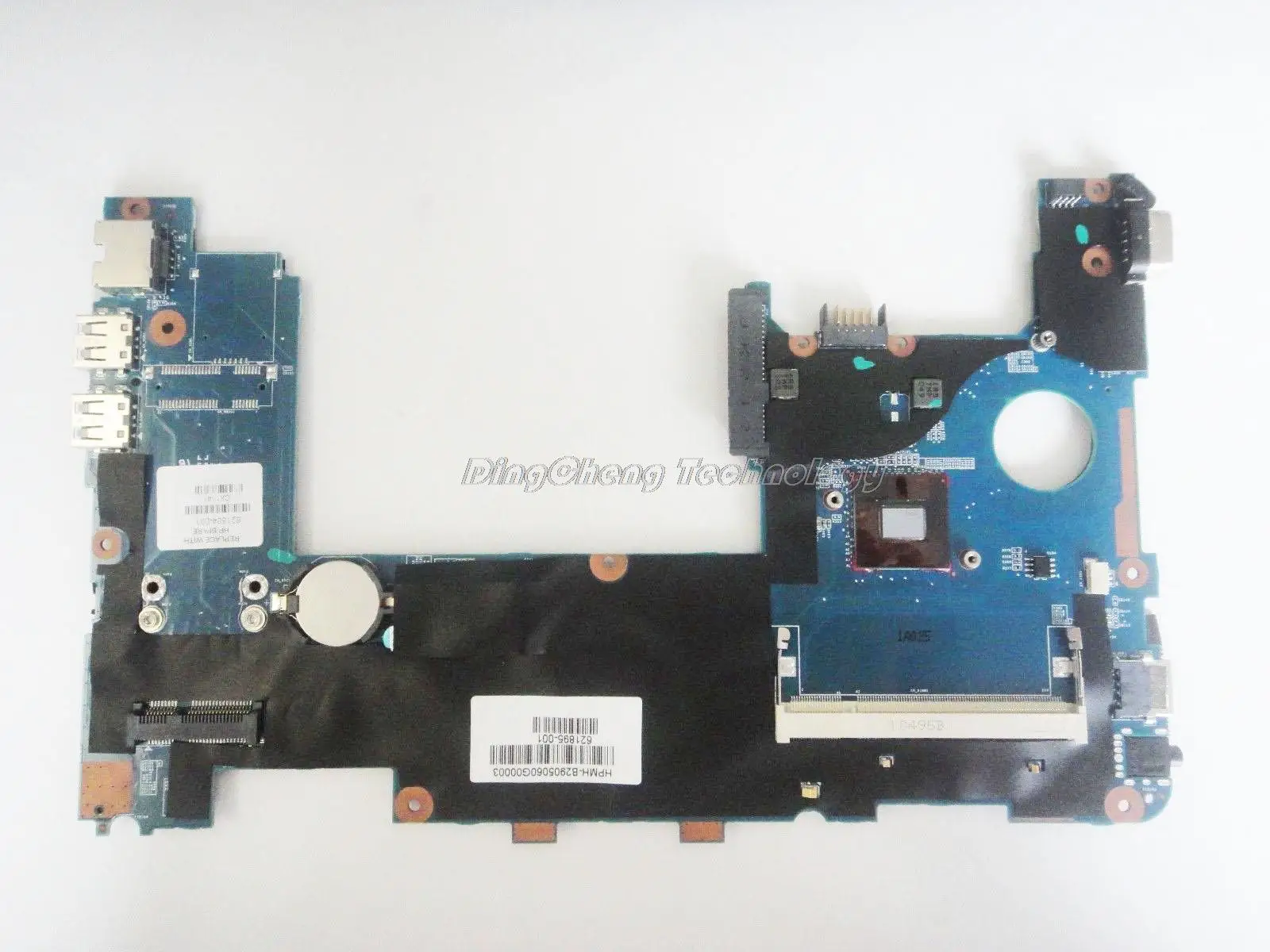 45 days Warranty For hp mini 110 621304-001 laptop Motherboard for intel N455 cpu with integrated graphic card 100% tested fully