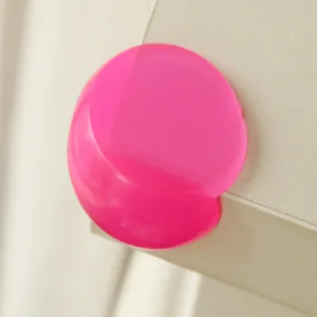 

Circular Collision Proof Table Angle Sale 10Pcs/lot The New Candy Colors Transparent Anti Collision Table Angle TRQ0669