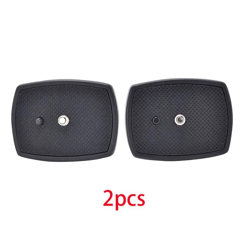 

2pcs Universal Tripod Quick Release Plate Screw Adapter Mount Head DSLR Camera