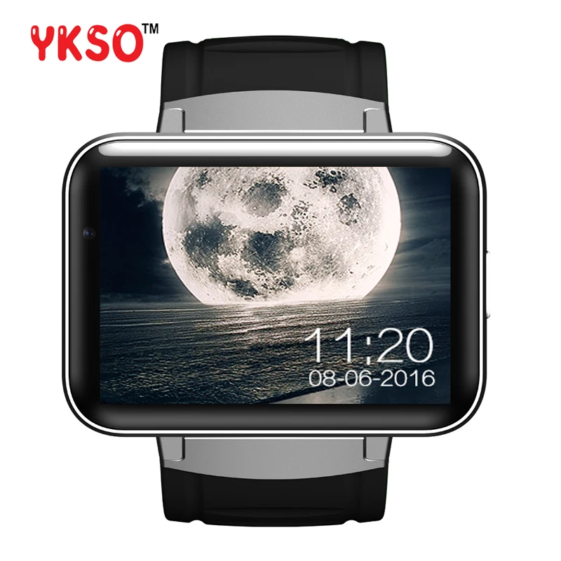 

YKSO Bluetooth DM98 Smart Watch 2.2 inch screen Android watch MTK6572 Dual Core 512MB RAM 4GB ROM Camera GPS Watch