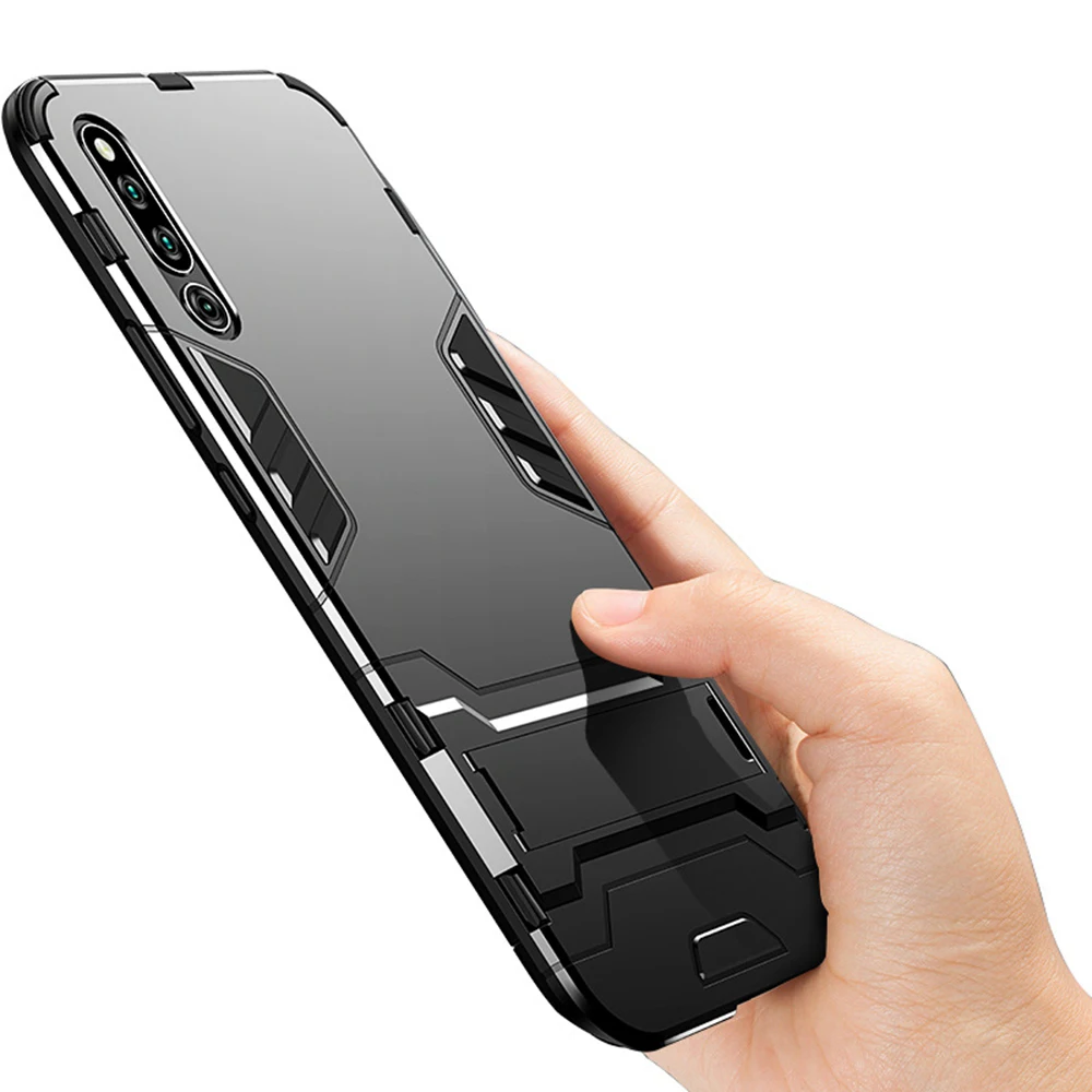

Eqvvol Silicone Armor Case For huawei honor 8X MAX 10 9 Lite Magnetic Ring Case For Huawei P30 P20 Pro P smart Shockproof Cover