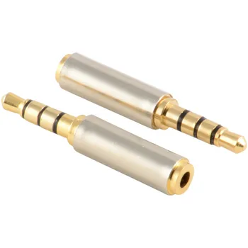 

Gold 3.5mm Male to 2.5mm Female Stereo Audio Headphone Jack Adapter Converter Gold Plated Connectors
