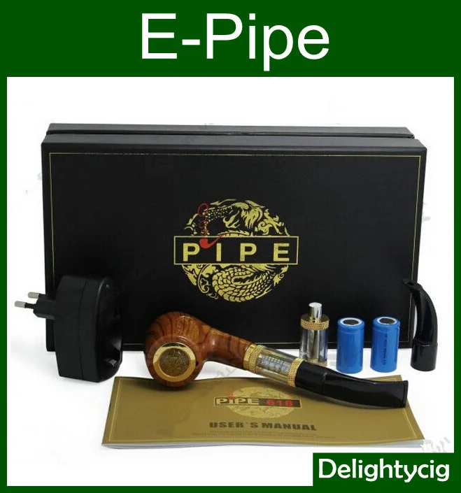 E pipe 618 Pipe Electronic Cigarette Starter Kits Old fashioned Smoking