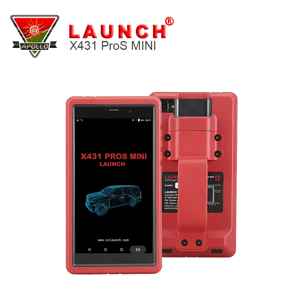 2017 100 Original LAUNCH X431 PROS MINI 2 Years Free Update Scanpad