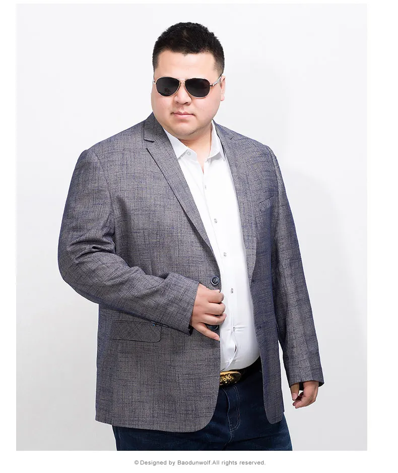 10XL 8XL 6XL 5XL 4X бренд голубой Блейзер Для мужчин костюм Весте Homme 2018 Новое поступление Для мужчин s свободный покрой блейзер куртка Стильный