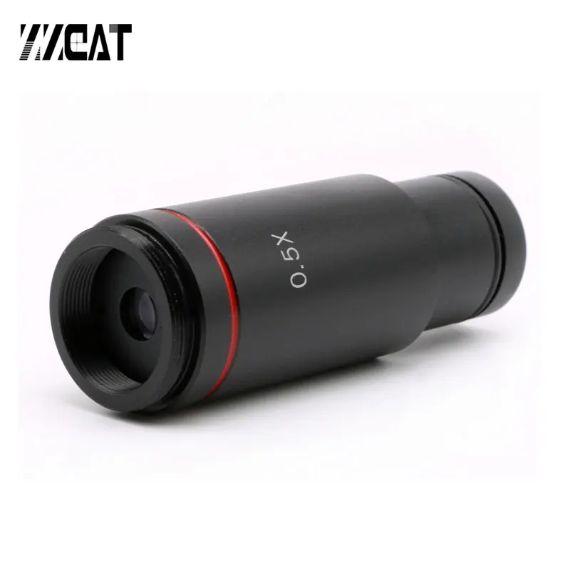 0.5X C Mount Microscope Adapter 23.2mm Electronic Eyepiece