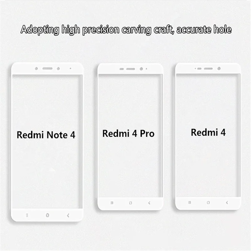 10 шт. полное покрытие закаленное Стекло для Xiaomi Redmi 4 prime Pro Экран защитный крышки 5