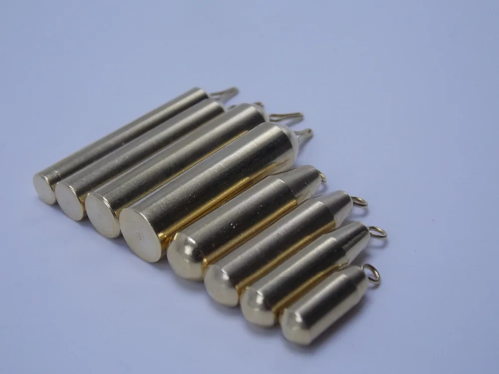 CATCHSIF 41 шт. латунный карандаш Drop Shot Finesse weedless Bass Fishing Weights