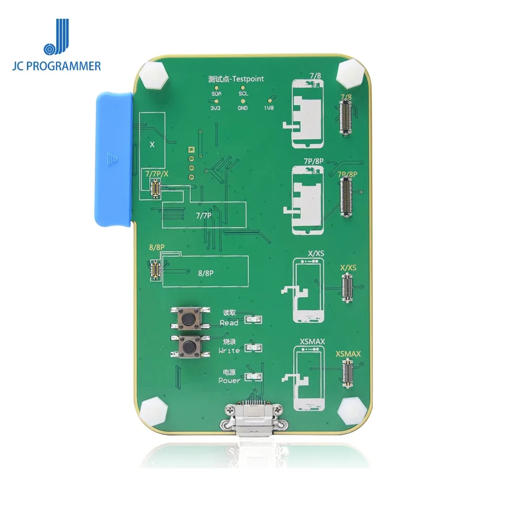 JC V1 программатор светильник сенсорный вибратор для чтения и записи данных инструмент для ремонта телефона
