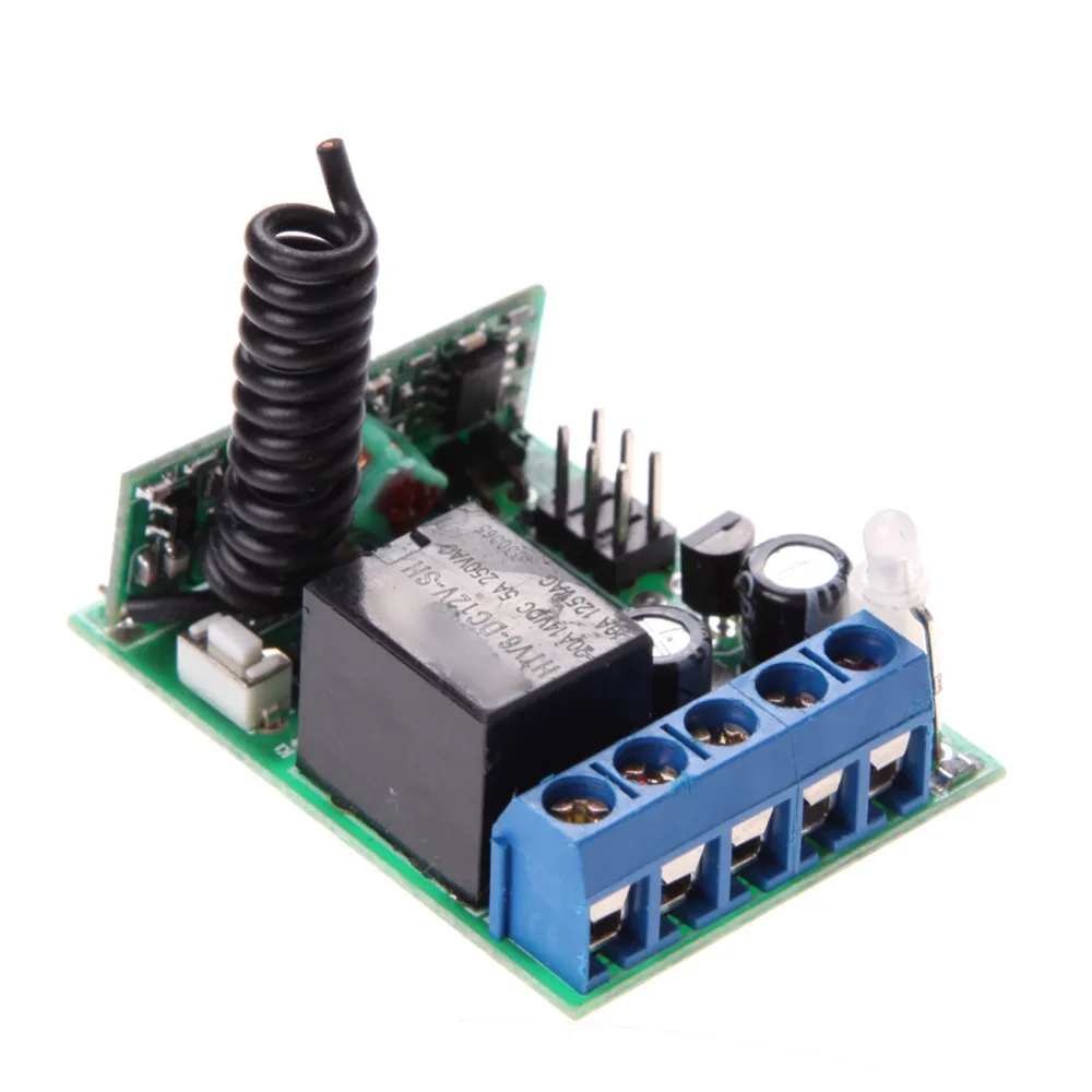 

2017 DC 12V 315MHz 433MHZ Relay Wireless Controller for Entrance Guard System for electric doors/ windows/ gateways