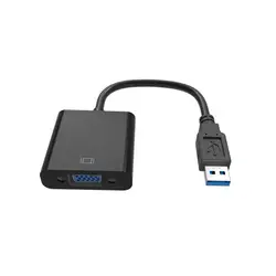 Высокое качество USB 3,0 для VGA Мульти Дисплей внешний адаптер видео карты для Windows XP 7 8 10