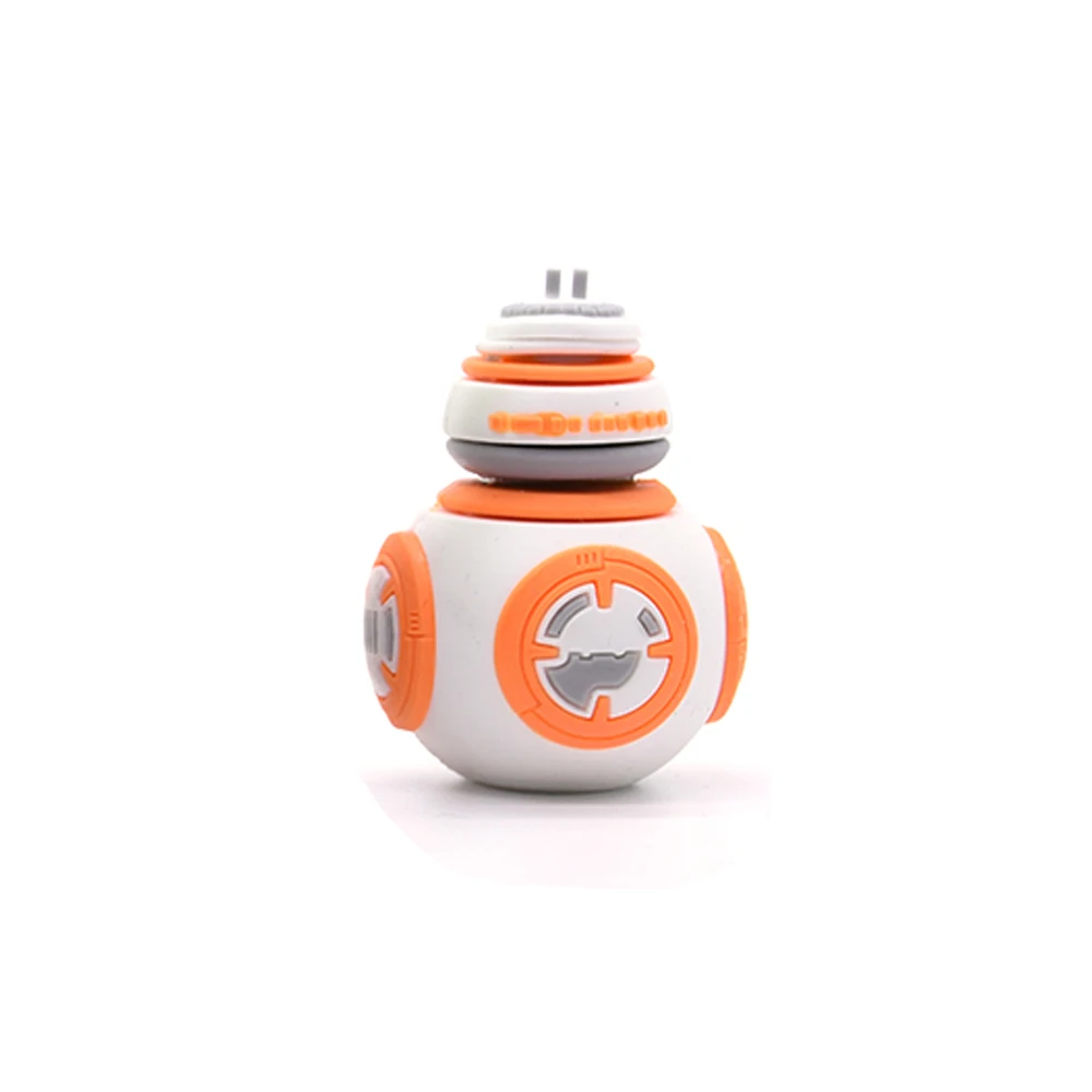 Usb флеш-накопитель карта памяти Звездные войны BB-8 Usb флеш-накопитель 64 ГБ 32 ГБ 16 ГБ 8 ГБ 4 г мультфильм креативная флеш-карта