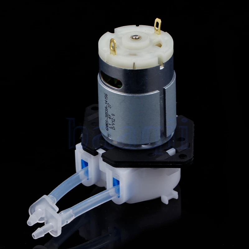 12V DC DIY Dosing Pump Peristaltic dosing Head For Aquarium Lab