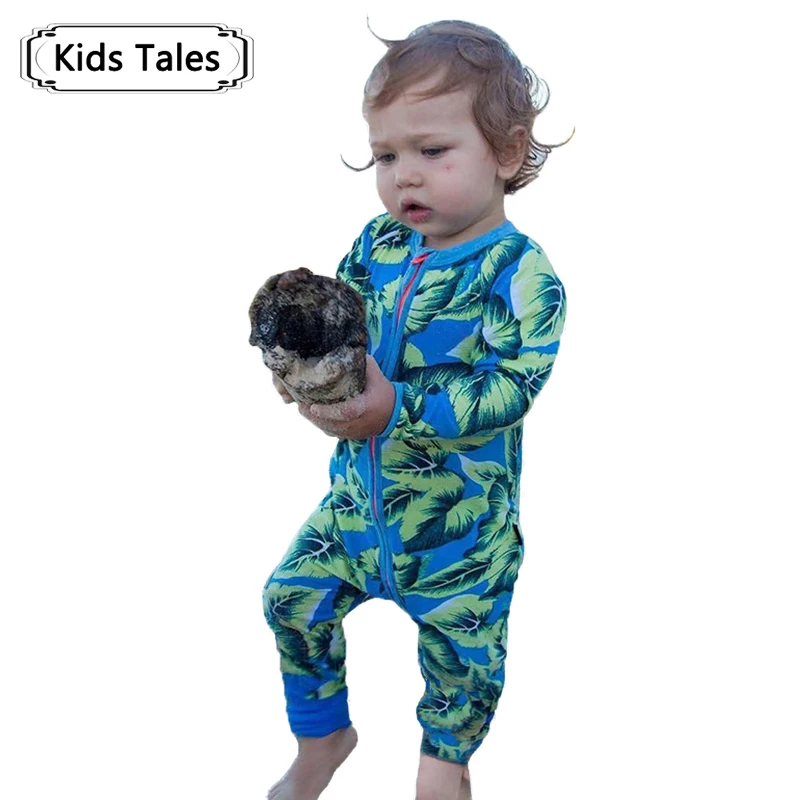 

2019 Autumn fashion children's pajamas & clothes for sleep Rompers kids Clothes for little boys girls Overalls for girls SR286