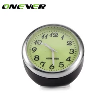 Светящиеся часы термометр Автомобильные украшения для приборной панели автомобиля украшения автомобильные часы аксессуары для стайлинга автомобиля