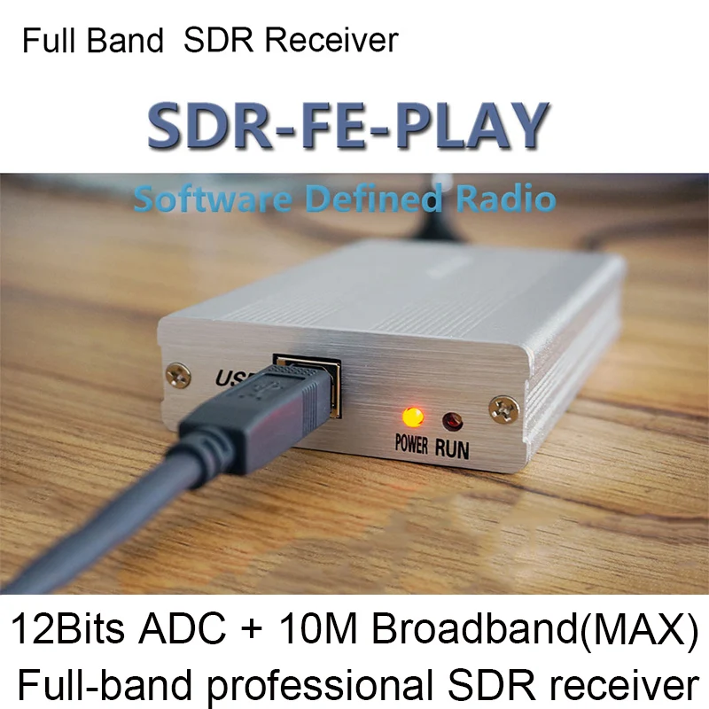 12Bit SDR приемник SDRPLAY RSP1 RSP2 RTL-SDR HackRF обновление AM FM HF SSB CW приемник полный диапазон HAM радио 10 кГц-2 ГГц