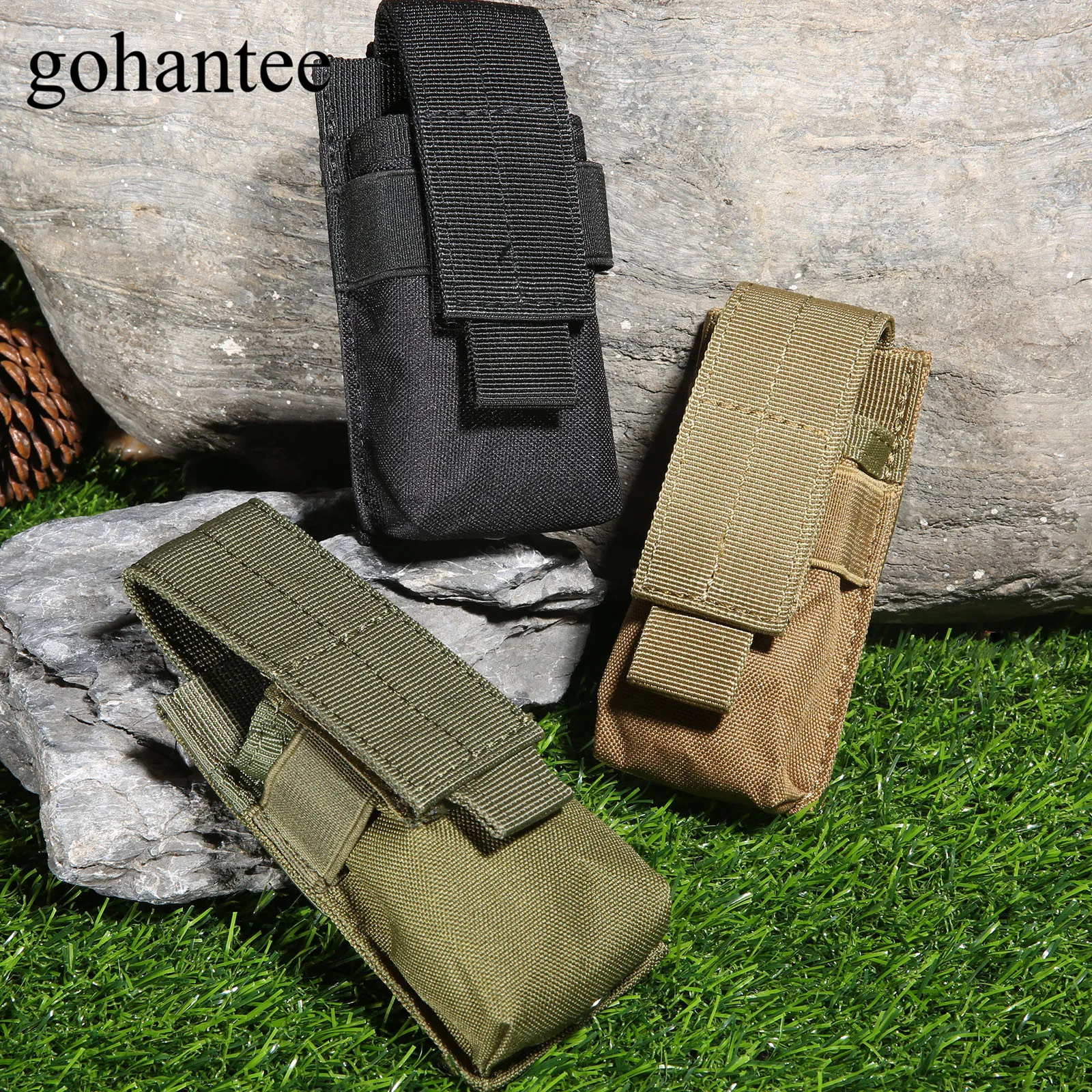 Gohantee Молле клип Тактический M5 сумка для фонарика тактический мешок подсумок