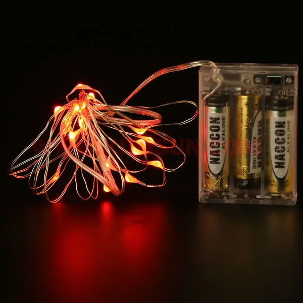 Red LED String Light