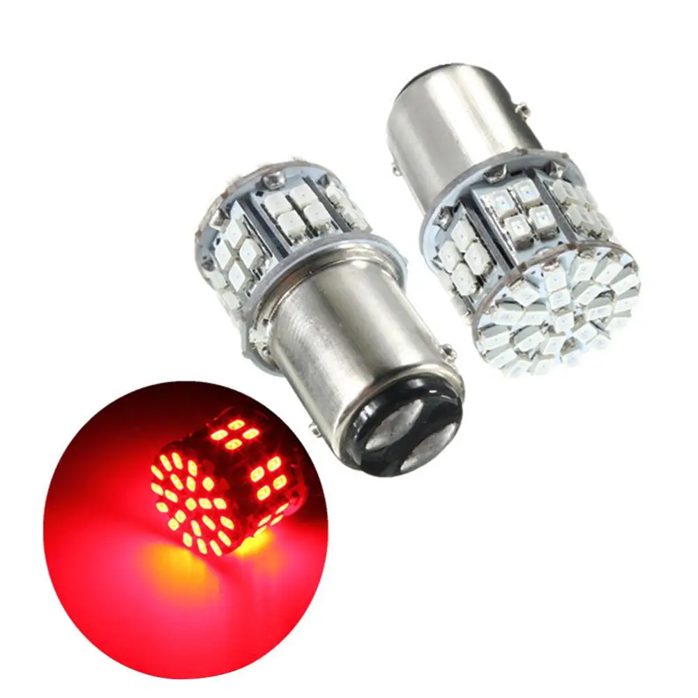 Супер яркий автомобильный стоп-сигнал BAY15D 1157 50SMD 1206 светодиодный светильник