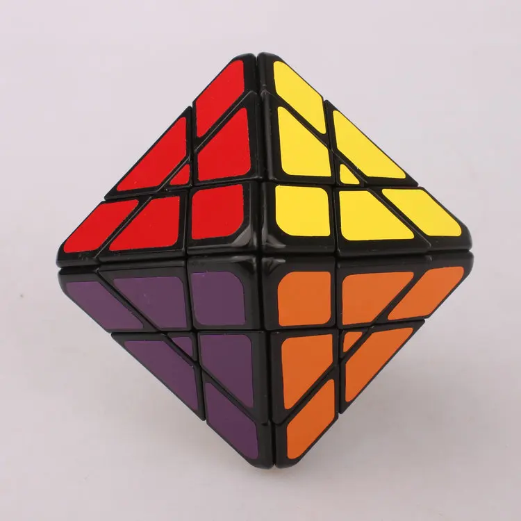 Internecion cube. LANLAN Octahedron Magic Cube 4x4. Кубик магический LANLAN 4x4x4. LANLAN 4-Axis Octahedron. LANLAN Helicopter Cube белый пластик.