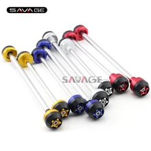 Для KAWASAKI ZX-10R ZX10R ниндзя 2010- мотоцикл задний передний мост вилка крушение ползунки колеса протектор защита от падения