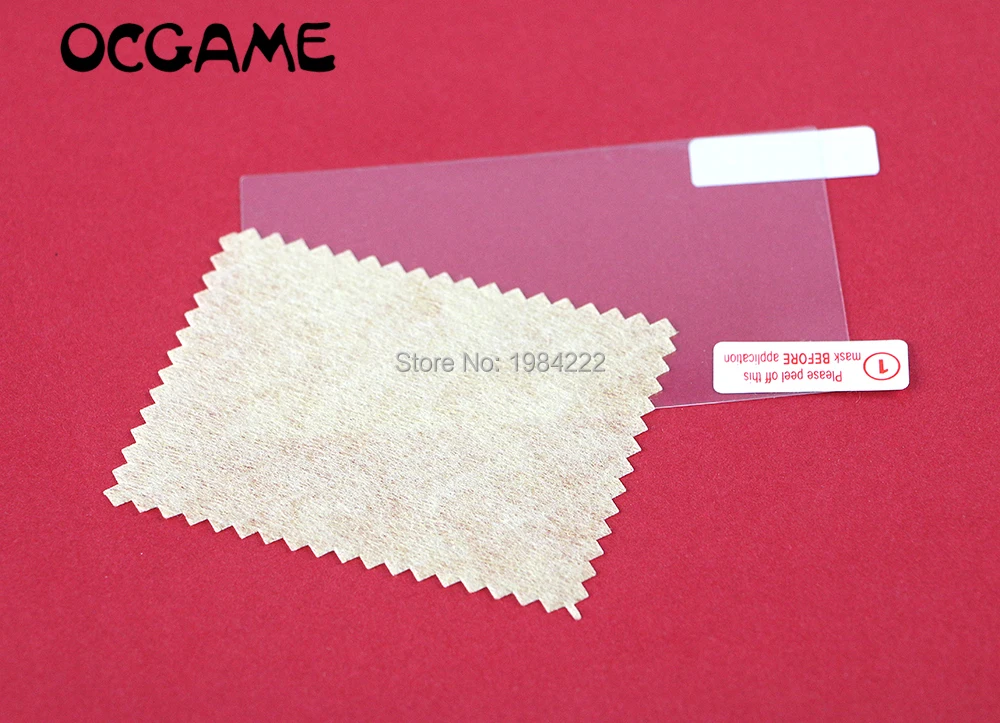 

OCGAME 10pcs/lot transparent clear screen protector Cover Clean protective film for For PSP 1000 2000 3000 without package