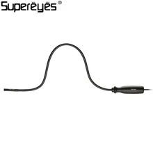 Supereyes N005 Профессиональный эндоскопа бороскоп USB 7 мм Диаметр с 500 мм трубы светодиодный Водонепроницаемый инспекции бороскоп Камера