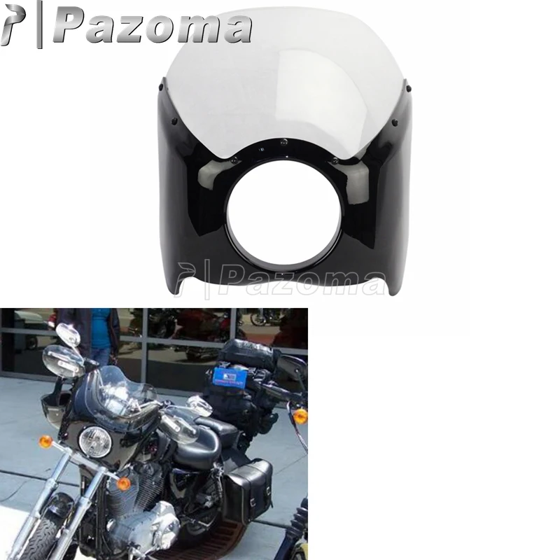 

Clear ABS Plastic Narrow Wide Glide/Custom Mid Glide Fairing Kit For Harley Motorcycle