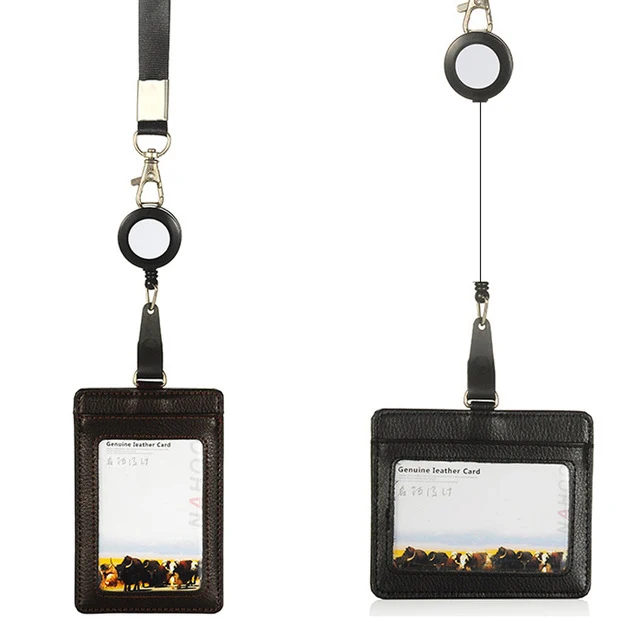 2017 Vertical Card Case Retractable Nurse Badge Name Tag Badge Holder