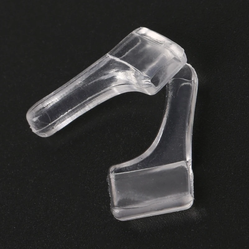 10 пар прозрачных ушных крючков дужка очков нескользящий держатель из ПВХ храмовый наконечник мягкий