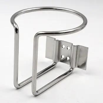 

Hot Car Ring Cup Holder Stainless Steel Water Drink Beverage Bottle Stand Holder For Boat Truck qiang