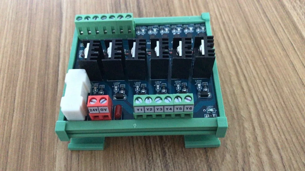 JR 6J/24Z 6 канальный DC 24V 5A PLC выход усиленная плата транзисторный усилитель модуль|6