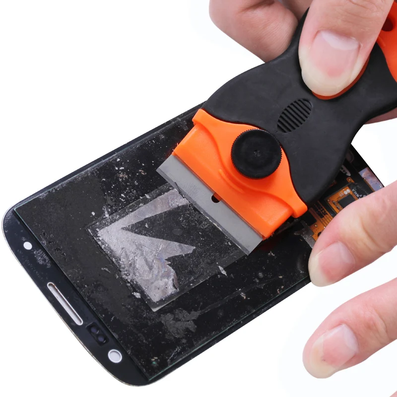 LOCA УФ клей для удаления скребка нож для мобильного телефона ЖК-экран остаток Клей для очистки Ремонт Инструменты комплект Outillage