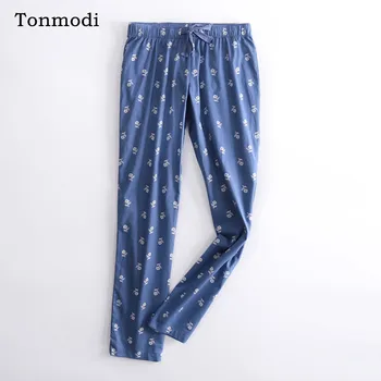 

Pants For Women Autumn Ladies Sleep Trousers Cotton Print Women lounge Sleep Bottoms pants