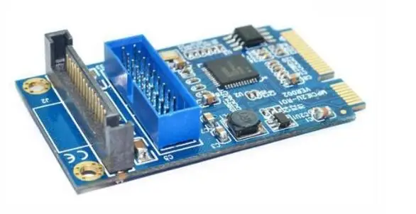 Mini PCI-E до 19-pin USB 3,0 мини карты расширения адаптер мини PCIE для 20PIN/19Pin USB3.0 адаптера