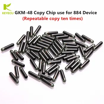 

KEYECU Replacement New GKM Glass Transponder Decryptor Mini Ultegra ID48 Chip Crypto Megamos use for 884 Device