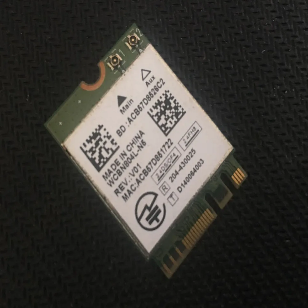 Карта беспроводного адаптера для Realtek RTL8812AE RTL8812 802.11AC 2 4 ГГц/5 ГГц NGFF M.2