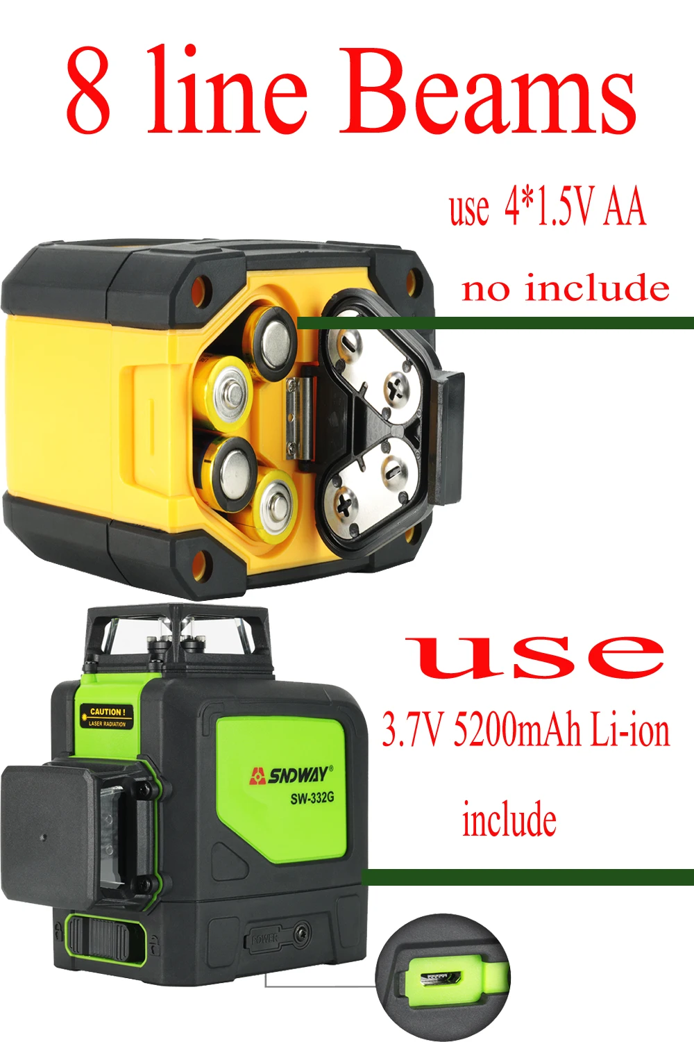 laser level 8 Lines 2