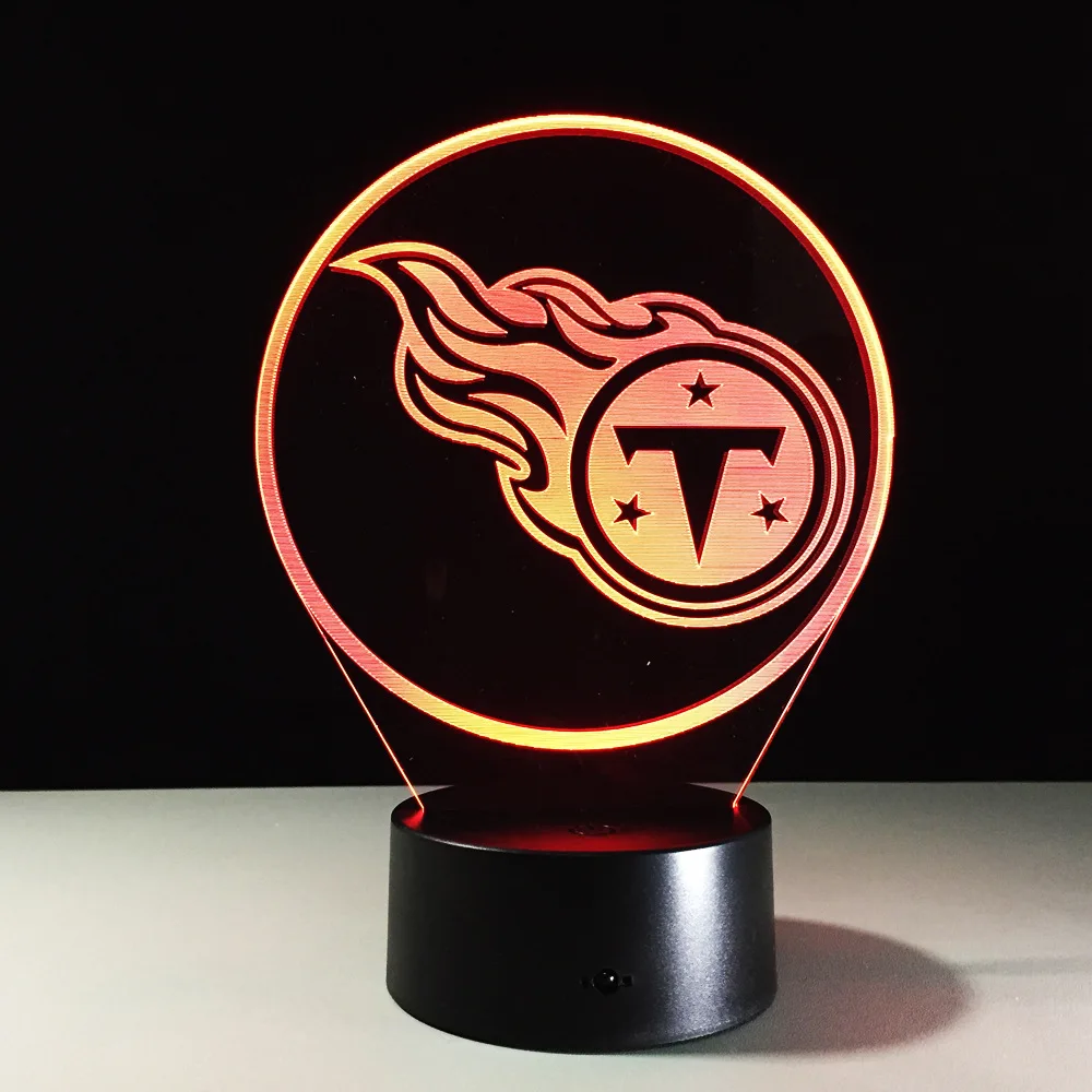 3d acrylic led illusion table lamp