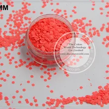 Tcf508 неоновый Розовый и красный цвет Цвета 2.0 мм Размер устойчивы к воздействию растворителей блеск для ногтей Книги по искусству лака для ногтей или другие украшения DIY