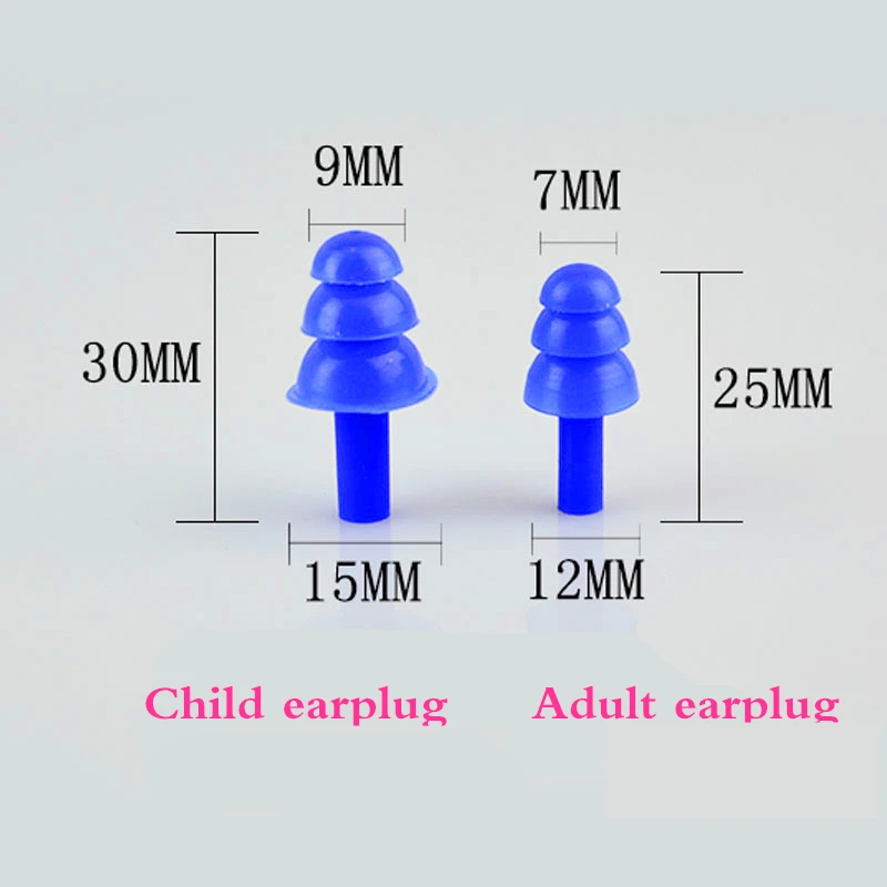 Adult Swim Ear Plug Soft Silicone Swimming Ear Plugs Water Swim Sports Gear Accessories Water Sports Adult Ear Plugs