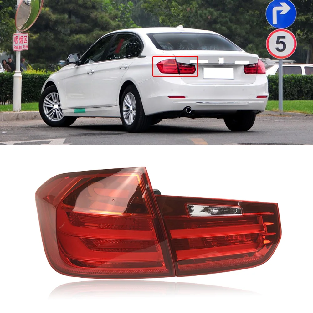 

CAPQX For BMW 3 Series 316 320 328 330 2013 2014 2015 Rear Brake Tail Light Tail Lamp Assembly Rear headlight headlamp