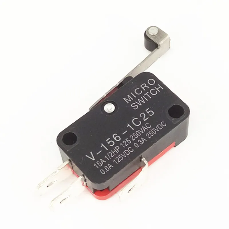 5 шт./лот V 156 1C25 с длинным колесным микропереключателем серебристая точка|lot|lot lotlot