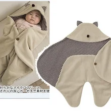 Новорожденных Одеяла для сна мешки спальные мешки детей Стёганое одеяло розничная